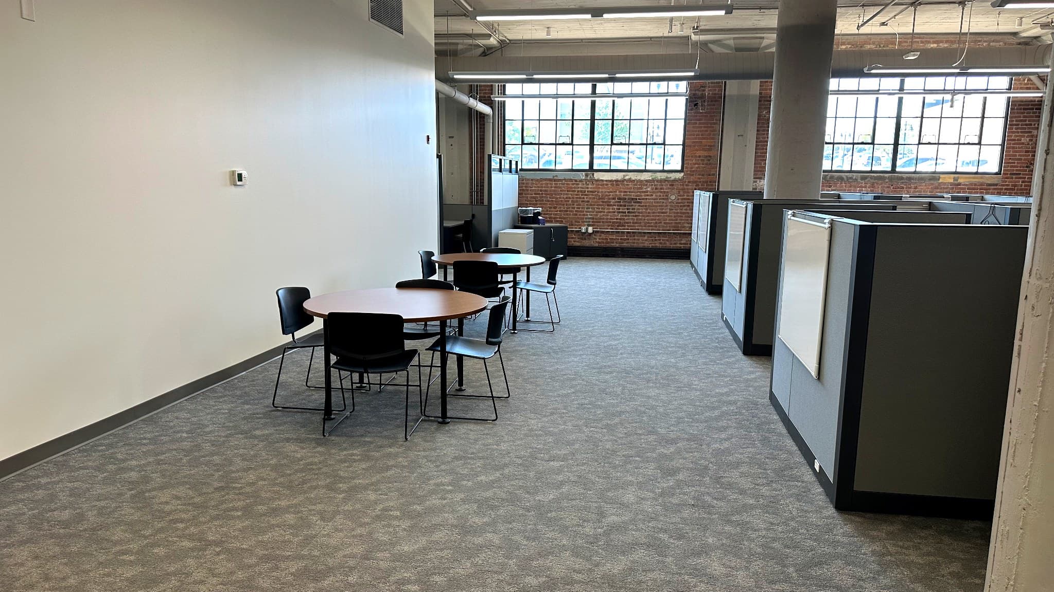 Shared workspace available for day-pass guests